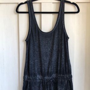 Charcoal gray jumpsuit